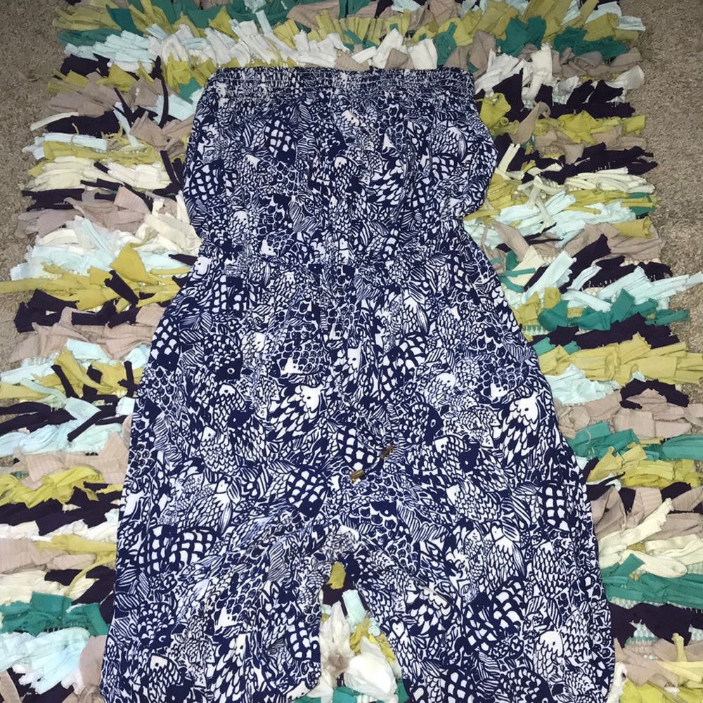 lily pulitzer for target strapless jumpsuit